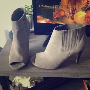Suede Booties